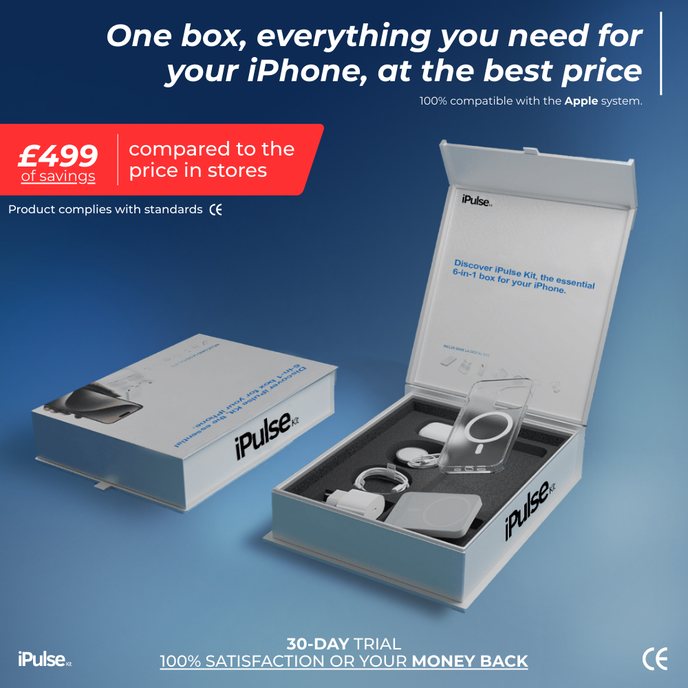 iPulse Kit™ | 6-in-1 Essentials for iPhone